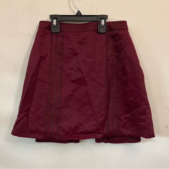 Adidas Ivy Park maroon snap skirt size XS - Picture 4 of 5
